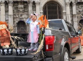 Halloween at Michigan Central Station